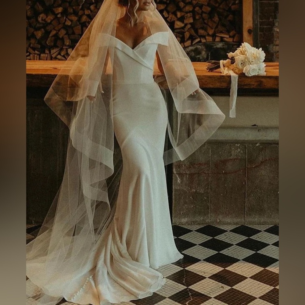 Elegant White Bridal Gown